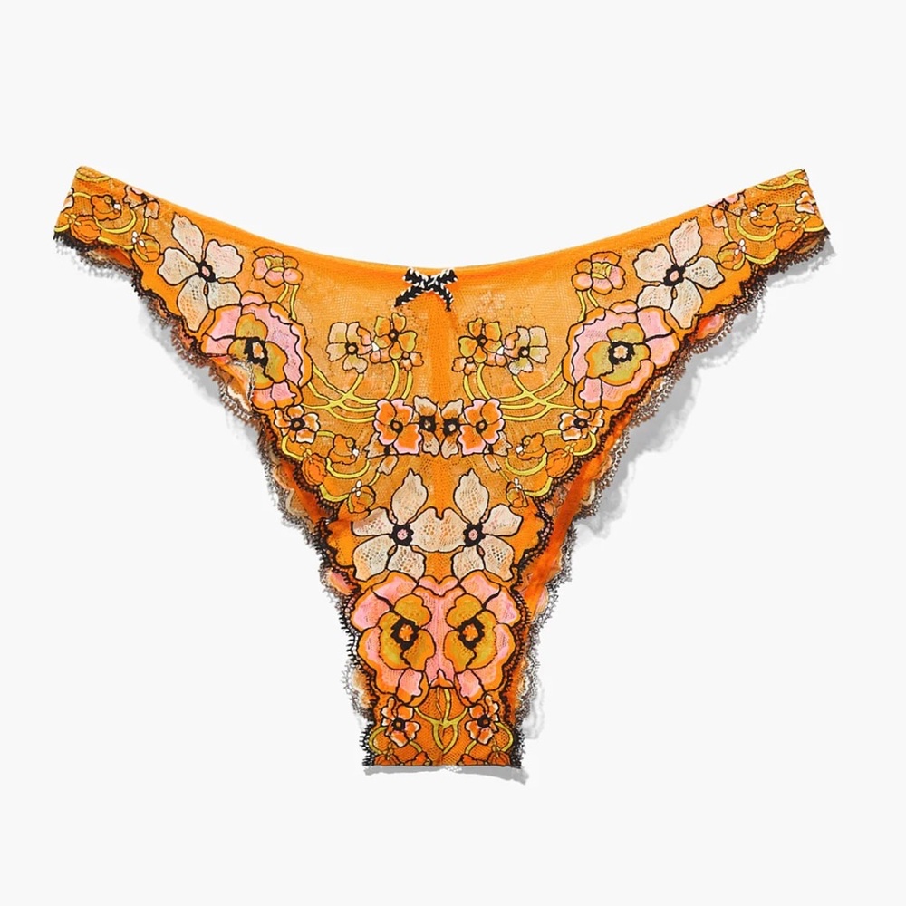 Savage X Fenty MOD POPPY LACE BRAZILIAN PANTY